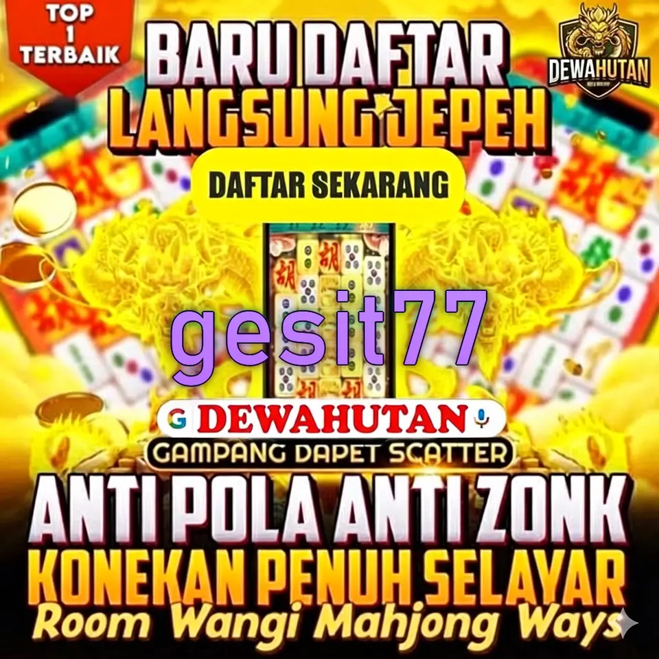 gesit77 Masuk
